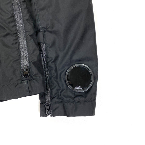 CP Company Ski Goggle Black Wool Lined Jacket