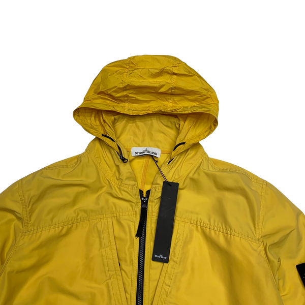 Stone Island 2018 Yellow Micro Reps Summer Jacket
