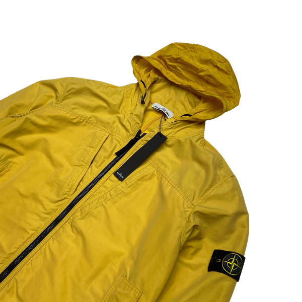 Stone Island 2018 Yellow Micro Reps Summer Jacket