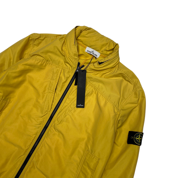 Stone Island 2018 Yellow Micro Reps Summer Jacket