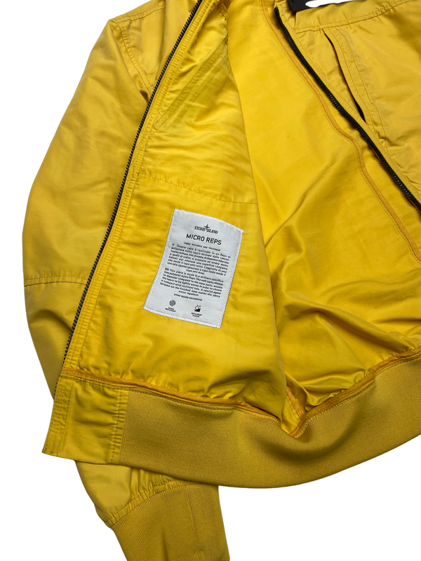 Stone Island 2018 Yellow Micro Reps Summer Jacket