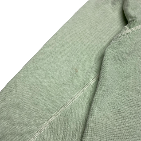 Stone Island Mint Green Cotton Crewneck Sweatshirt