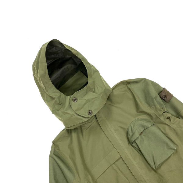 Stone Island Khaki Ghost Tank Shield Jacket