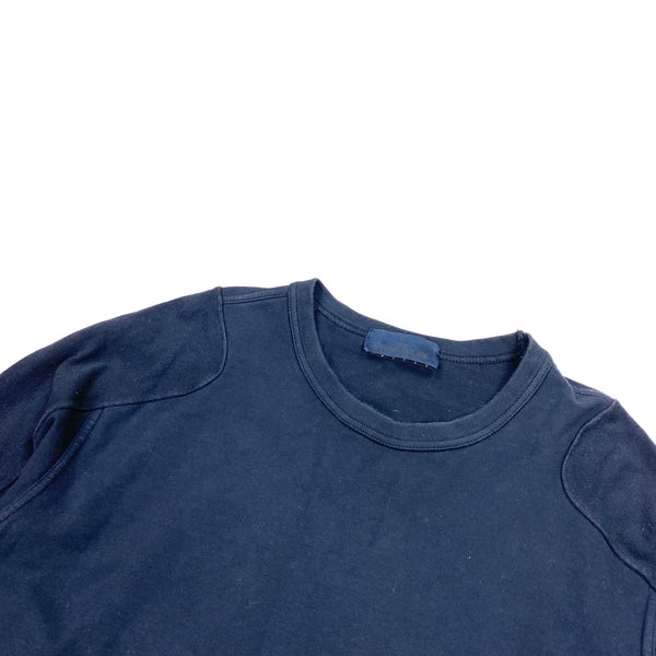 Stone Island Navy Ghost Crewneck Jumper