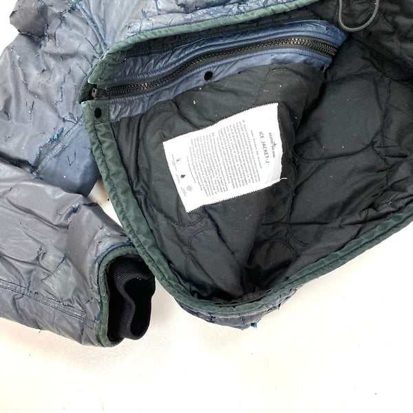 Stone Island Navy Ice Jacket J Damaged