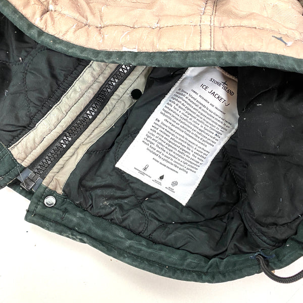 Stone Island Beige Ice J Jacket Damaged