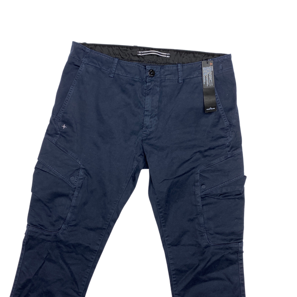 Stone Island 2016 Navy Sk Cargo Trousers