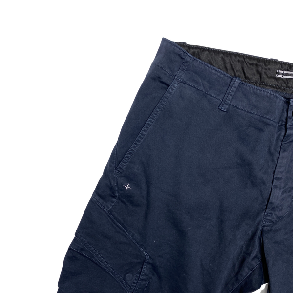 Stone Island 2016 Navy Sk Cargo Trousers