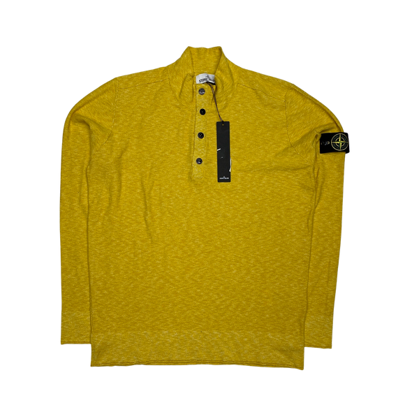 Stone Island 2018 Yellow Marl Pullover Jumper
