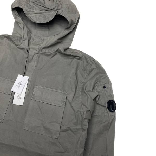 CP Company Grey Pullover Smock Overshirt