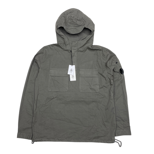 CP Company Grey Pullover Smock Overshirt