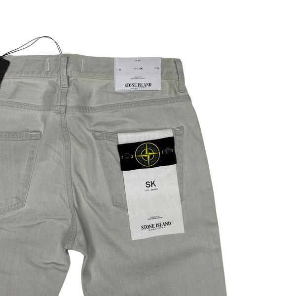 Stone Island 2016 Grey Skinny Fit Jeans