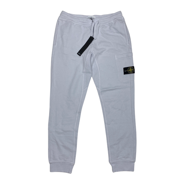 Stone Island Lilac Cotton Joggers
