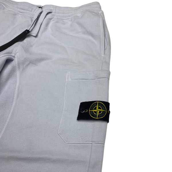 Stone Island Lilac Cotton Joggers