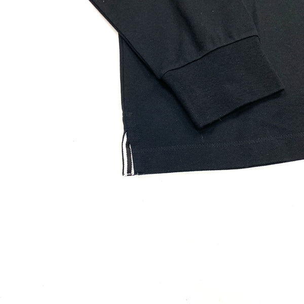 Stone Island Black Longsleeve Polo