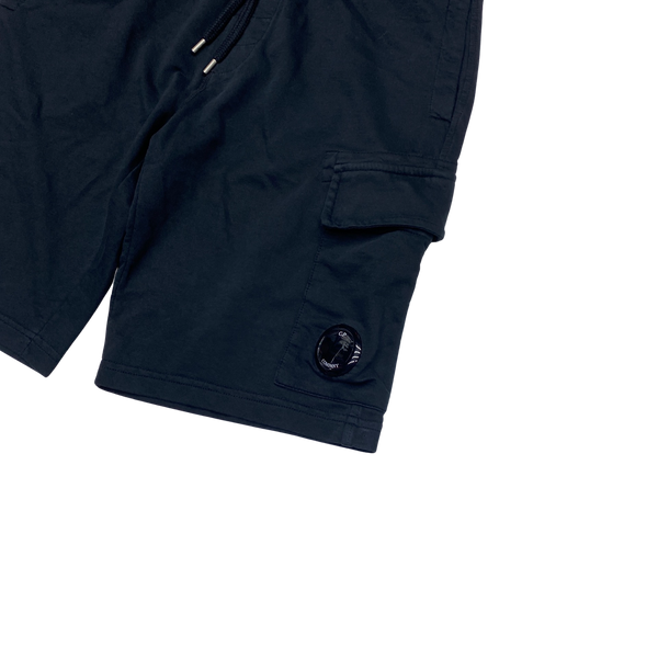 CP Company Cotton Black Shorts