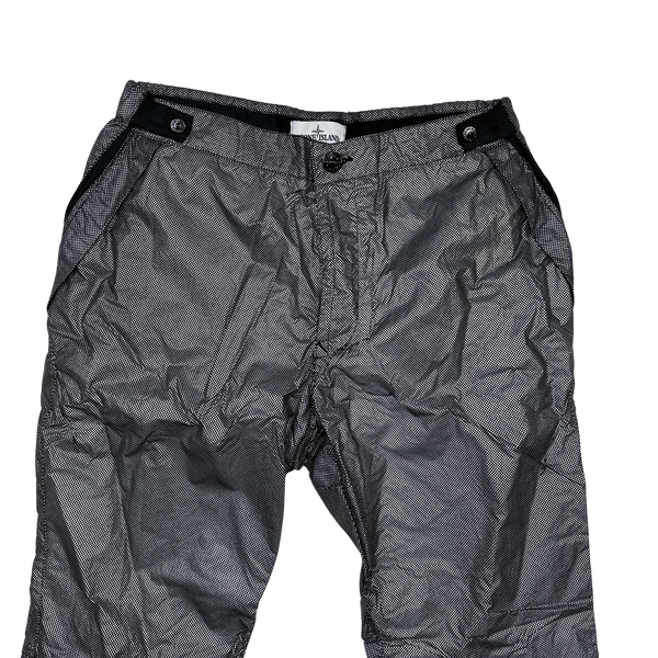 Stone Island Silver Pixel Reflective Trousers - 36"