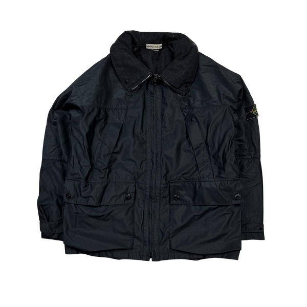Stone Island 1998 Vintage Nylam Duel Layer Jacket - Large