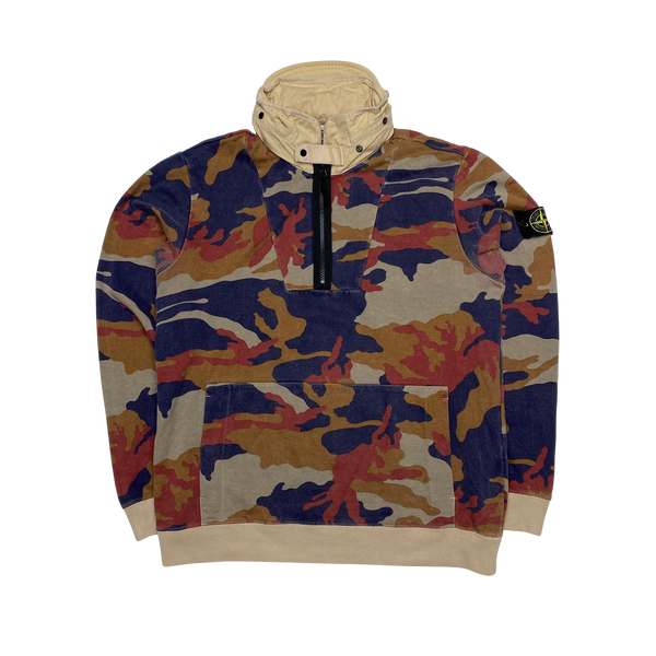 Stone Island 2012 Archive Camo Pullover Jumper