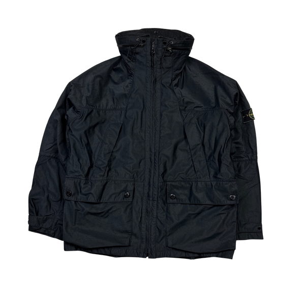 Stone Island 1998 Vintage Nylam Duel Layer Jacket - Large