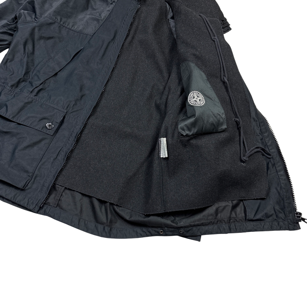 Stone Island 1998 Vintage Nylam Duel Layer Jacket - Large
