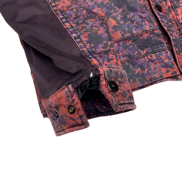 Stone Island 2013 Raso Gommato Red Camo Print OVD Jacket