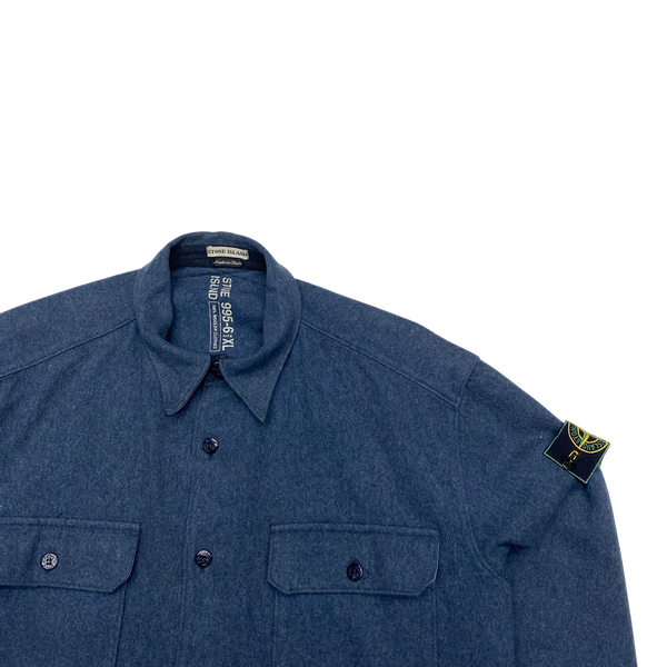 Stone Island 1995 Vintage Wool Overshirt