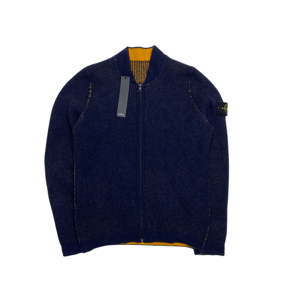 Stone Island 2016 Reversible Ribbed Wool Jumper