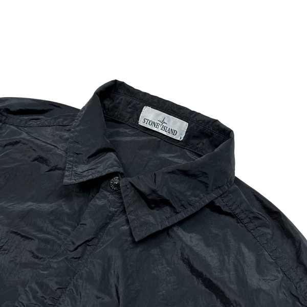 Mens stone shop island nylon overshirt