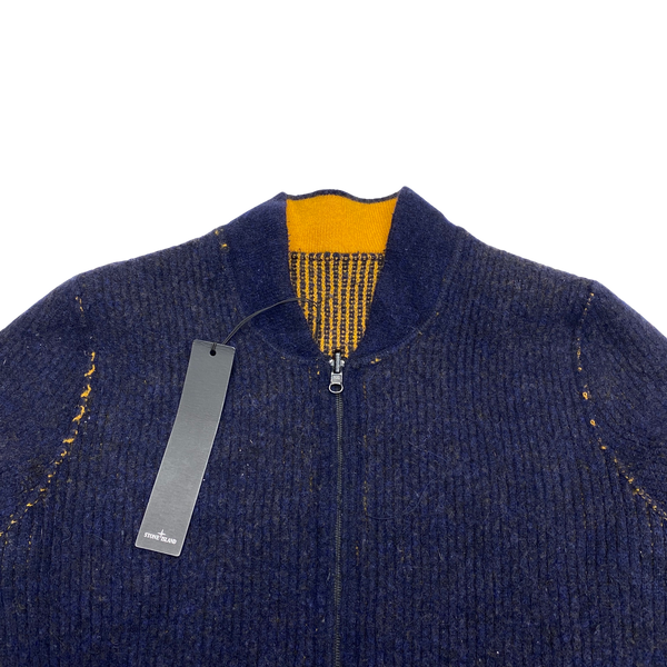 Stone Island 2016 Reversible Ribbed Wool Jumper