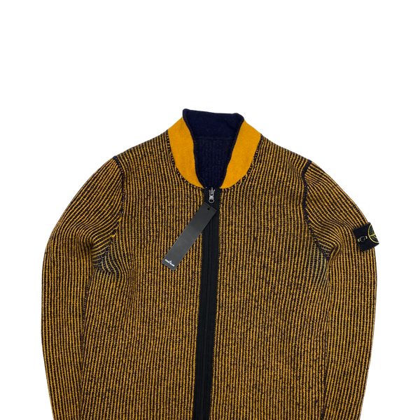 Stone Island 2016 Reversible Ribbed Wool Jumper