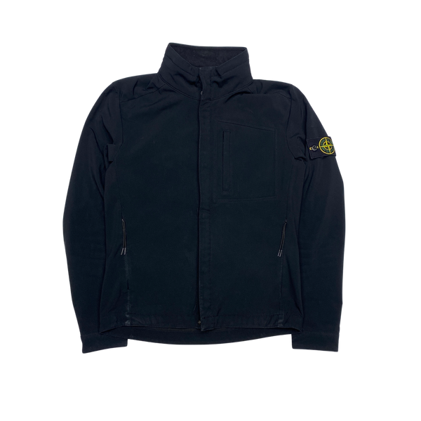 Stone Island 2016 Black Fleece Lined Soft Shell R Jacket