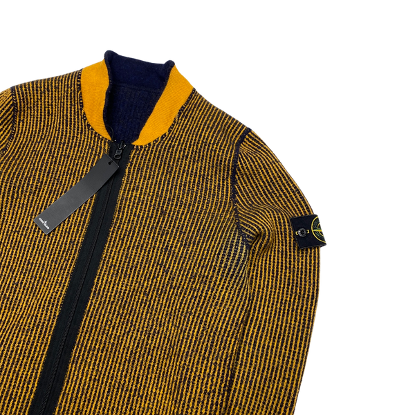 Stone Island 2016 Reversible Ribbed Wool Jumper