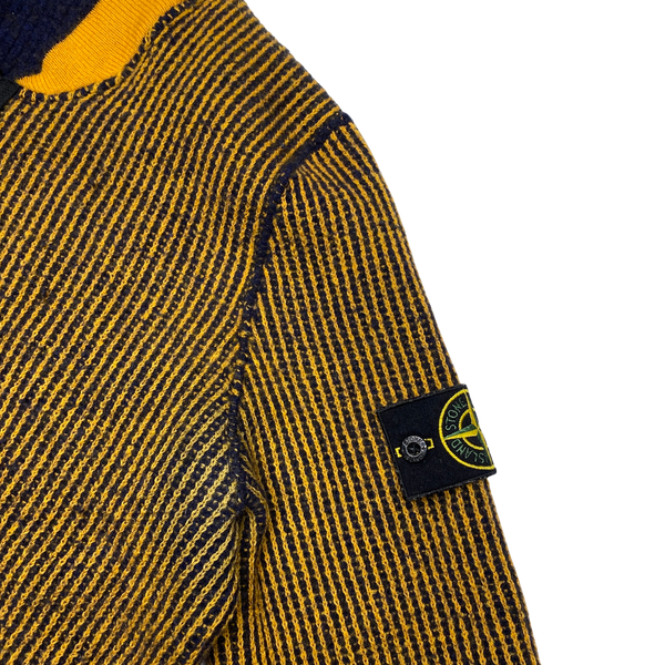 Stone Island 2016 Reversible Ribbed Wool Jumper