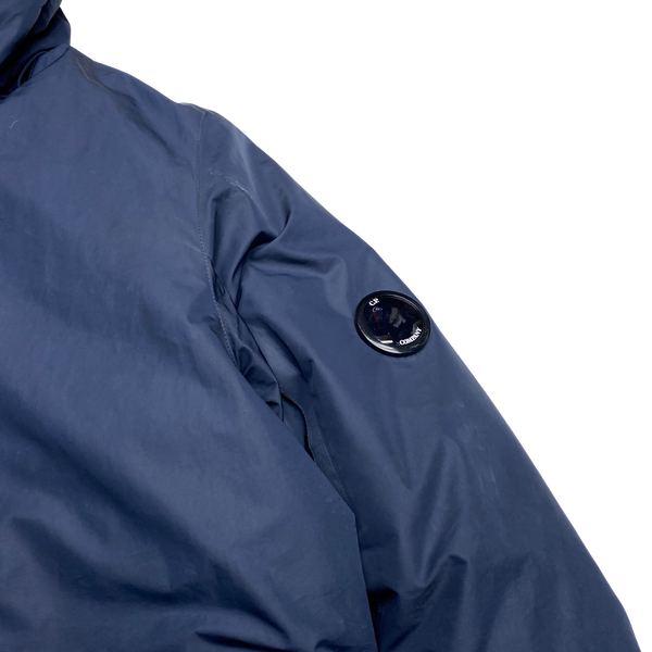 Stone Island Navy Micro M Down Filled Parka Jacket
