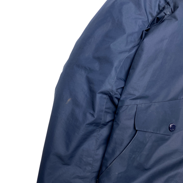 Stone Island Navy Micro M Down Filled Parka Jacket