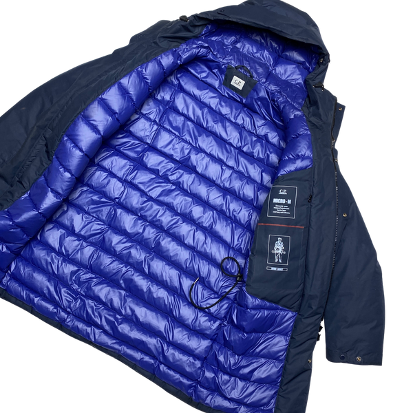 Stone Island Navy Micro M Down Filled Parka Jacket