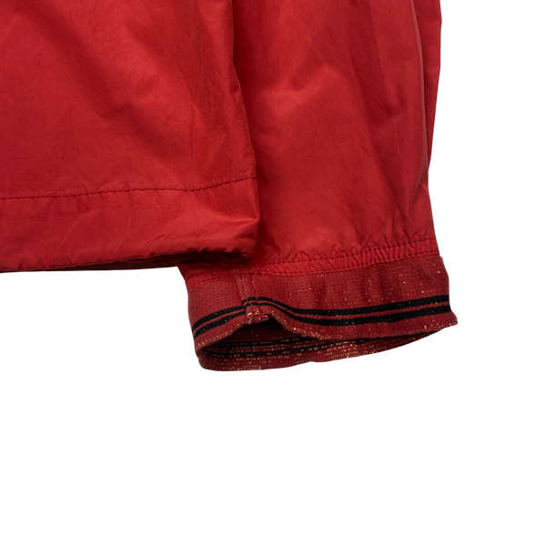 Stone Island 2009 Red Spalmutura Hooded Jacket