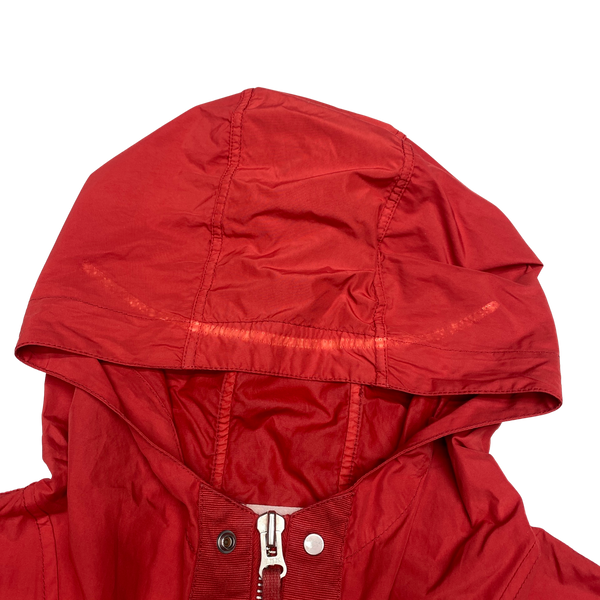 Stone Island 2009 Red Spalmutura Hooded Jacket