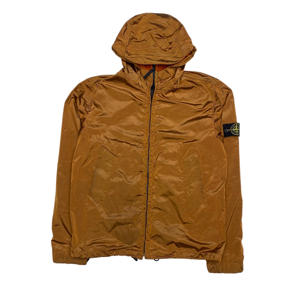 Stone Island 2008 Burnt Orange Nylon Metal Shimmer