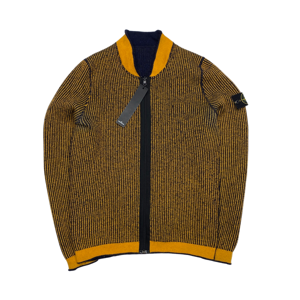 Stone Island 2016 Reversible Ribbed Wool Jumper