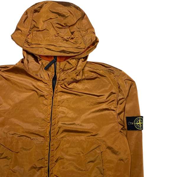 Stone Island 2008 Burnt Orange Nylon Metal Shimmer