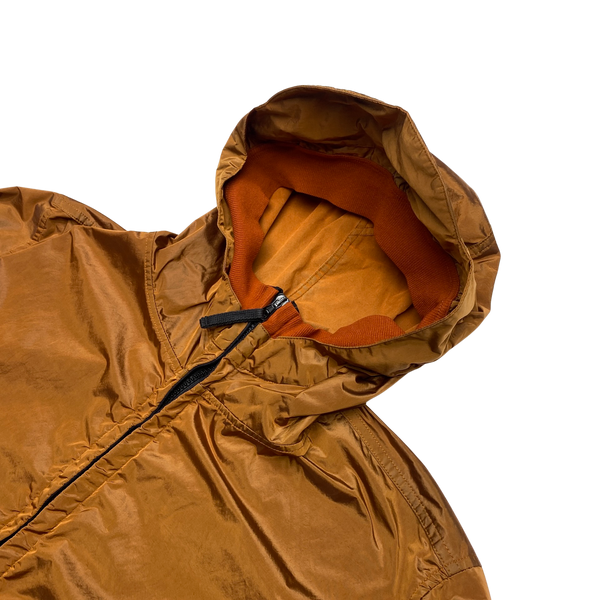Stone Island 2008 Burnt Orange Nylon Metal Shimmer