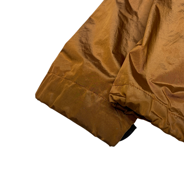 Stone Island 2008 Burnt Orange Nylon Metal Shimmer