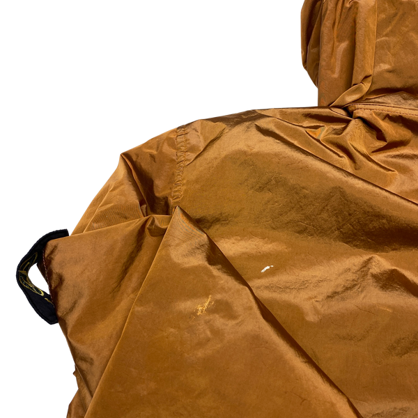 Stone Island 2008 Burnt Orange Nylon Metal Shimmer