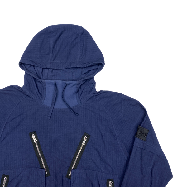 Stone Island 2019 Blue Naslan Rip Stop Smock Pullover