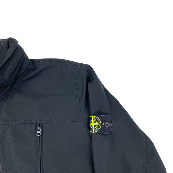 Stone Island Black Light Soft Shell R Jacket