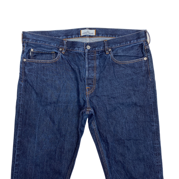 Stone Island Dark Wash Denim Re-T Jeans