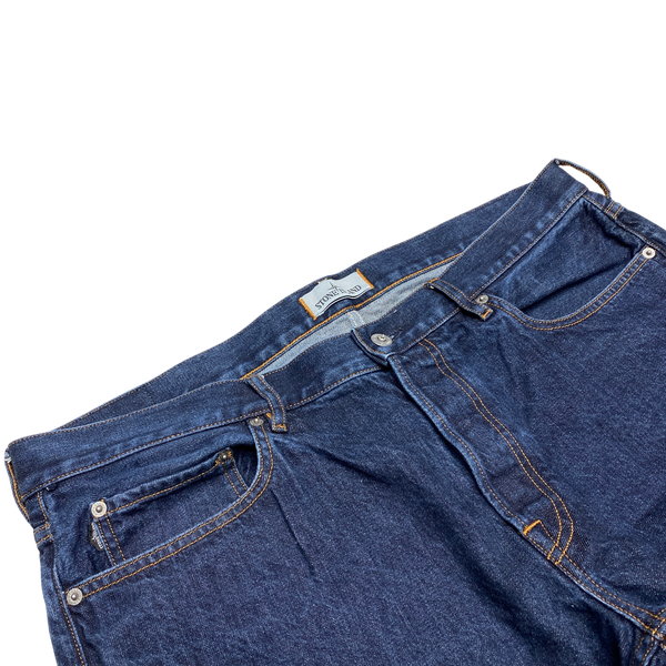 Stone Island Dark Wash Denim Re-T Jeans