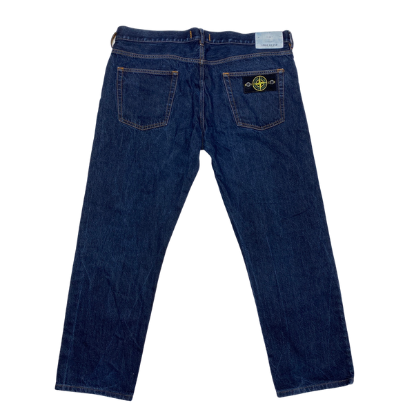 Stone Island Dark Wash Denim Re-T Jeans